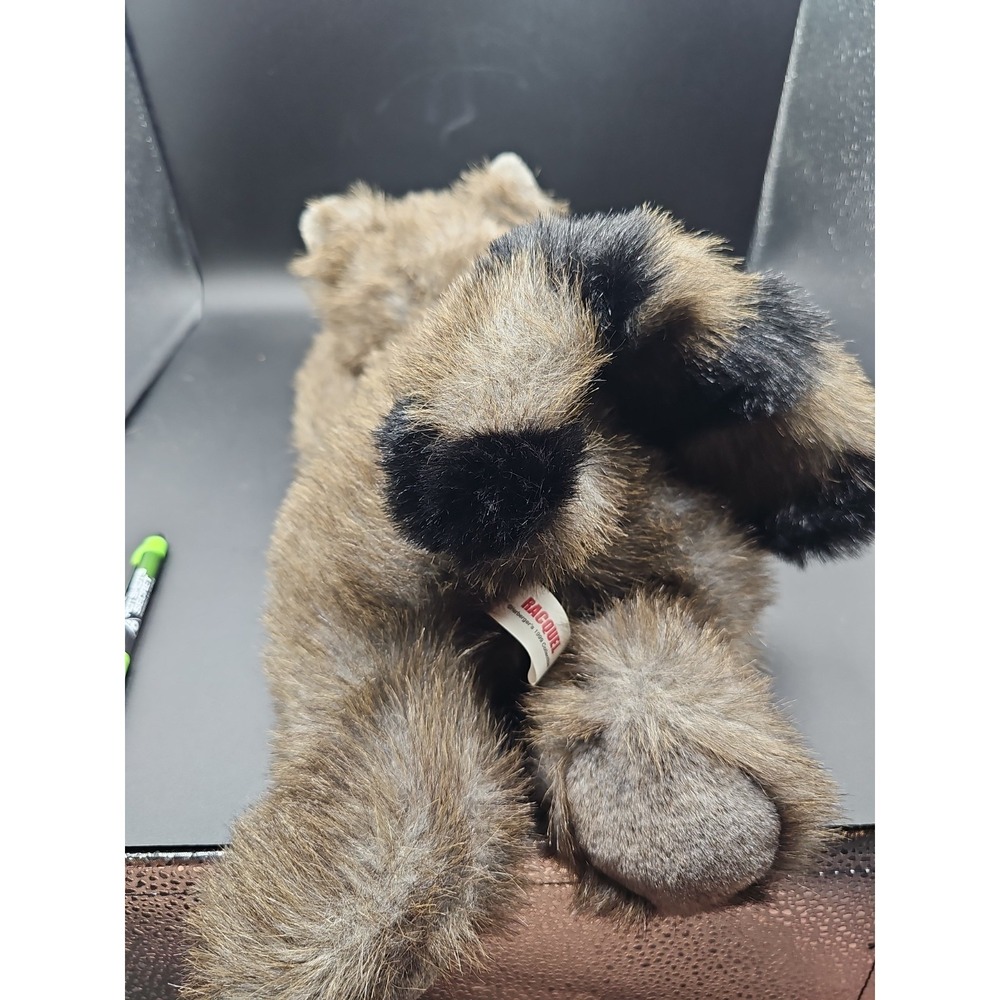 Herberger's Collectible Raccoon Racquel Plush  ANIMAL 15" Vintage 1999